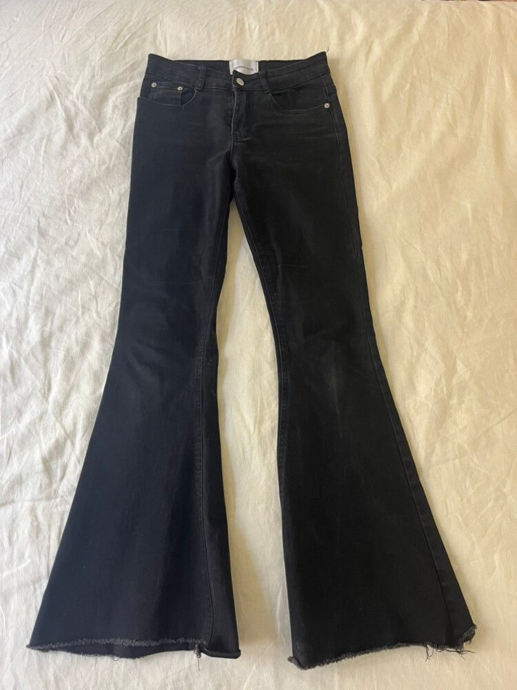 Georgia Alice Black Flare Jeans