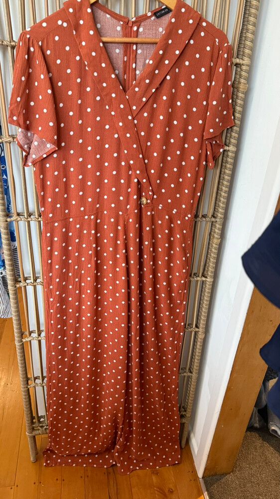 Cotton On Polka Dot Playsuit – Size 12