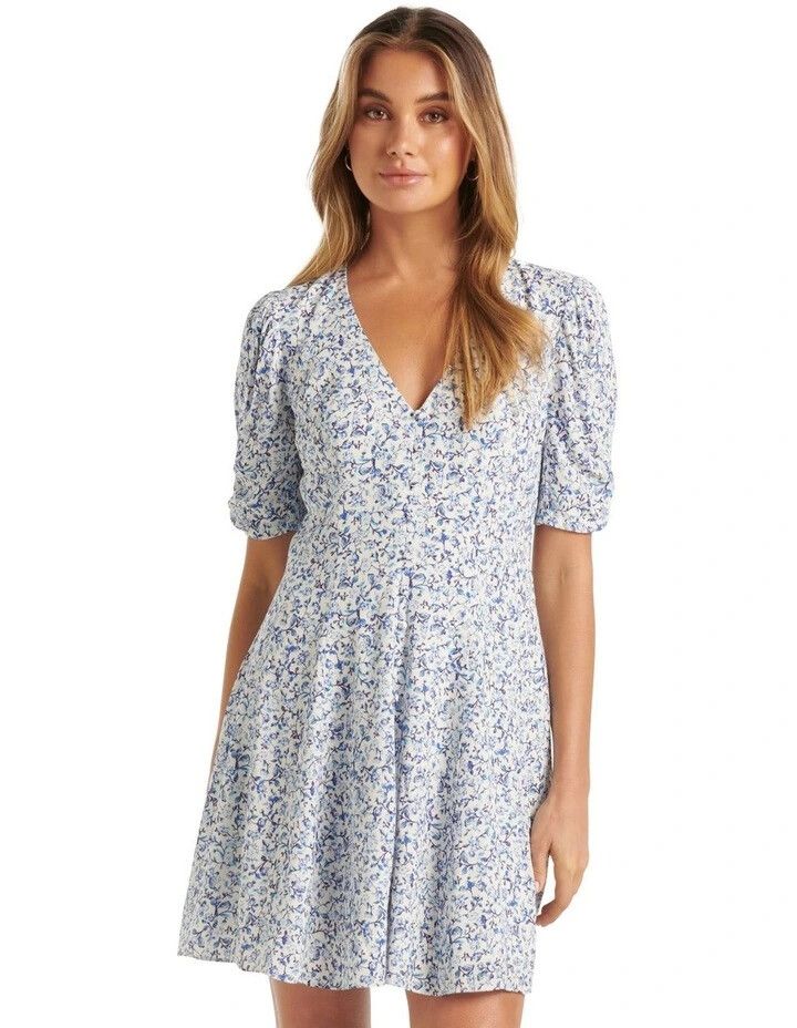 Forever New - Floral Mini Dress on Designer Wardrobe
