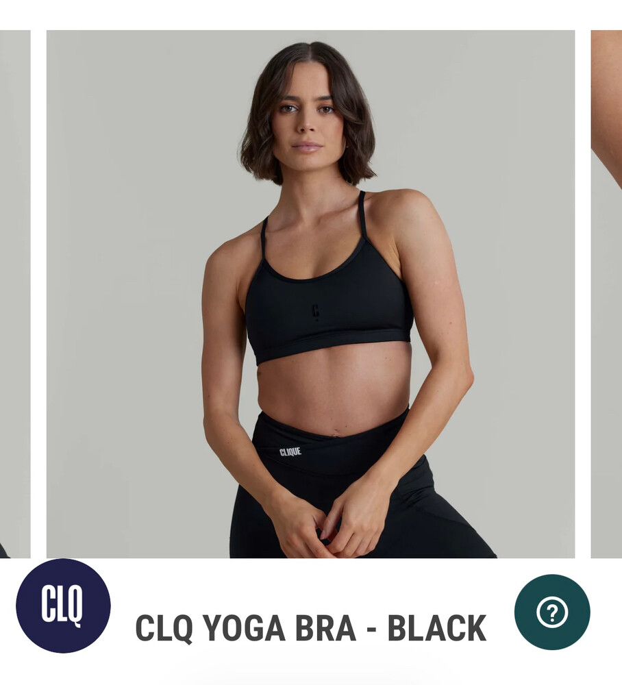 Clique yoga bra