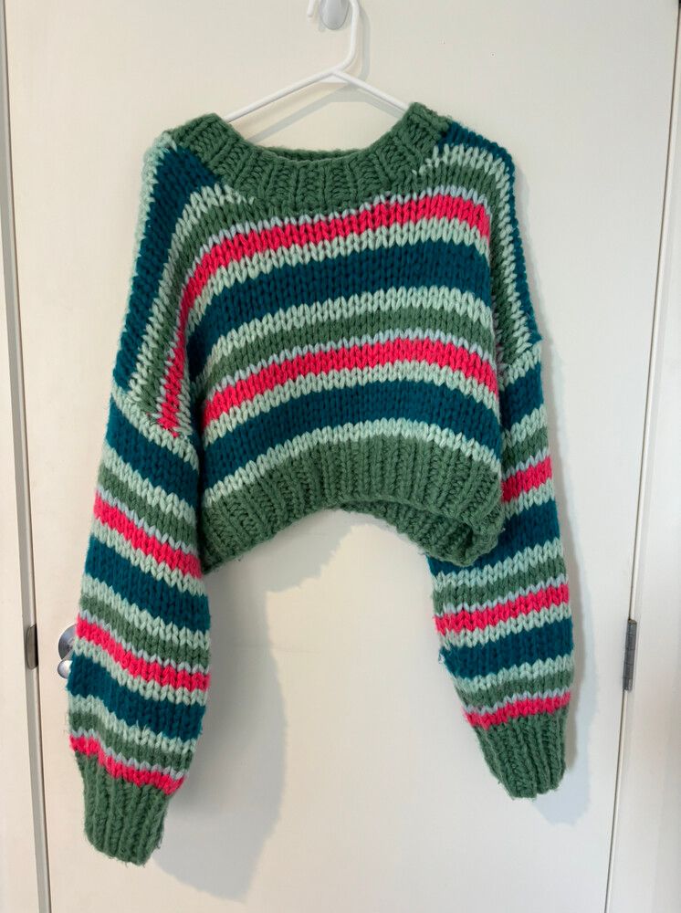 Striped Knit Jumper