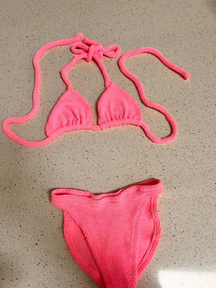 Hunza G Pink Bikini OS