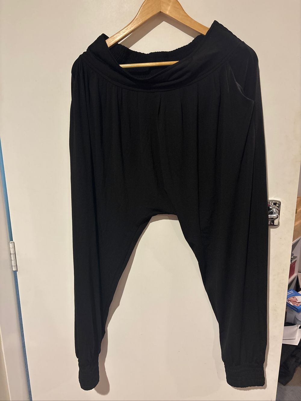 Black Slouchy Pants From Shine On