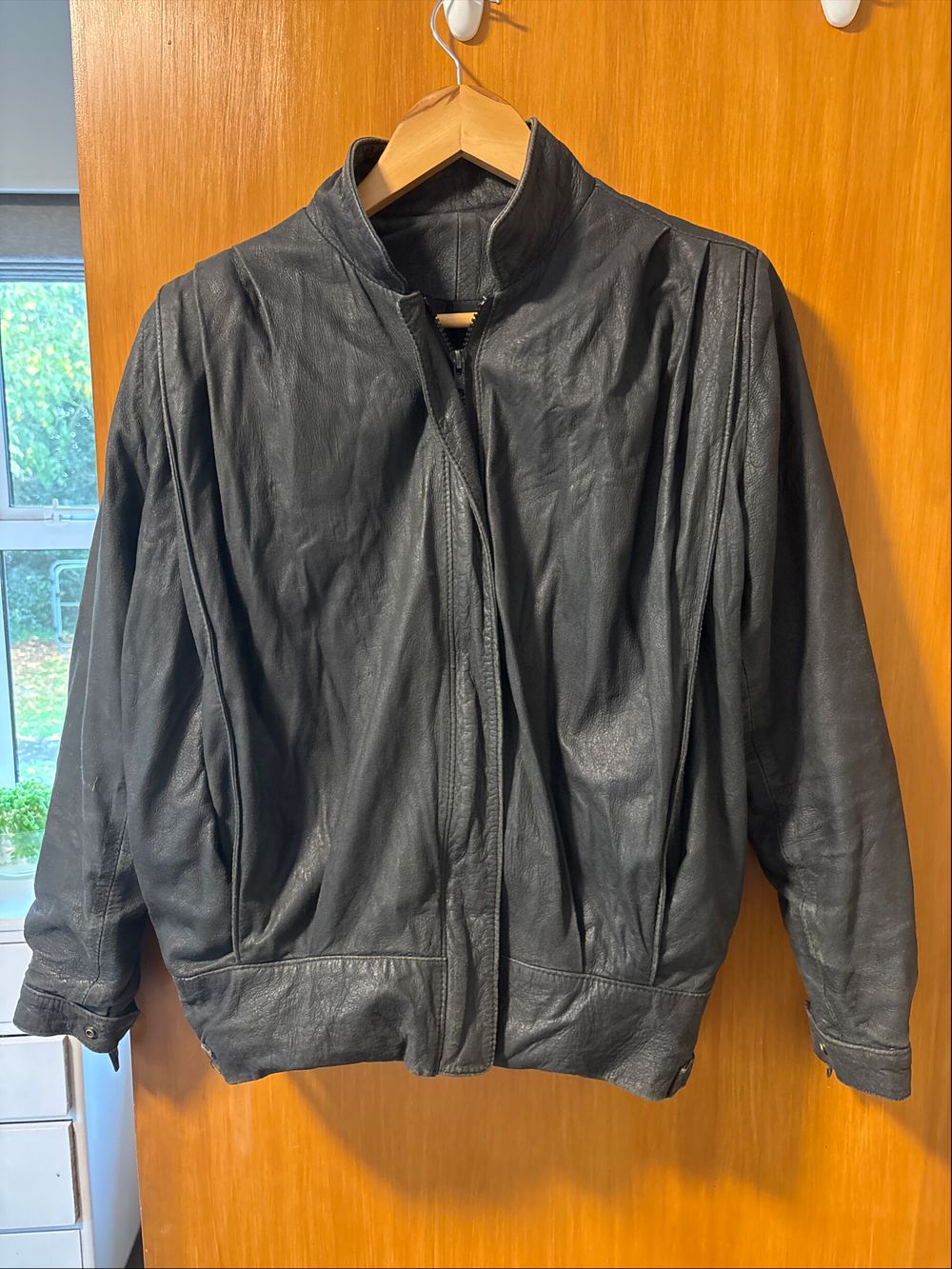 Vintage Leather Fashions Black Leather Jacket