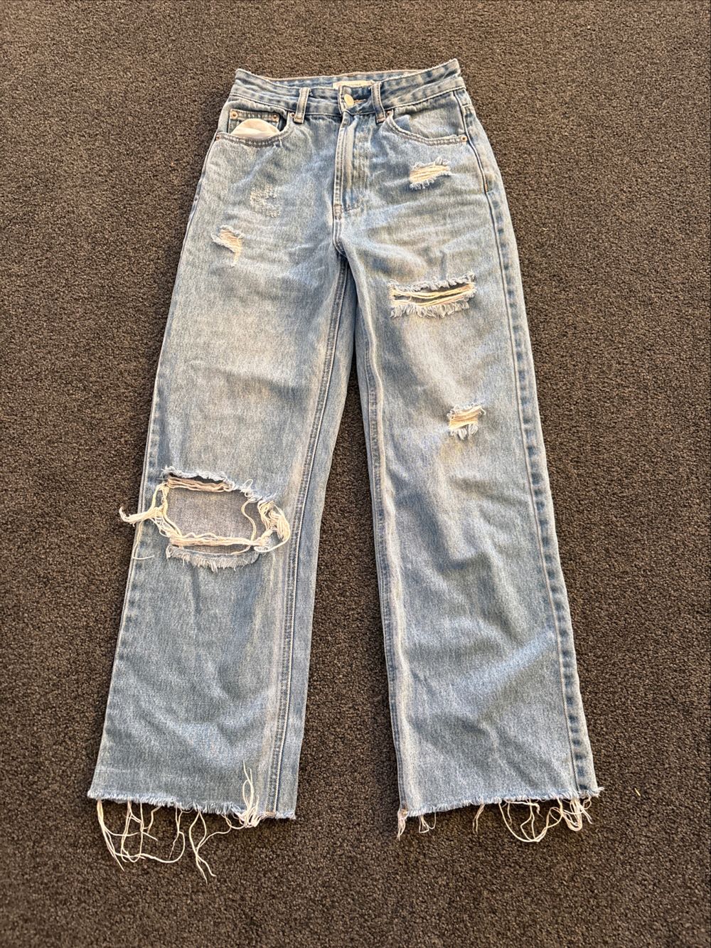 Glassons Blue Distressed Jeans