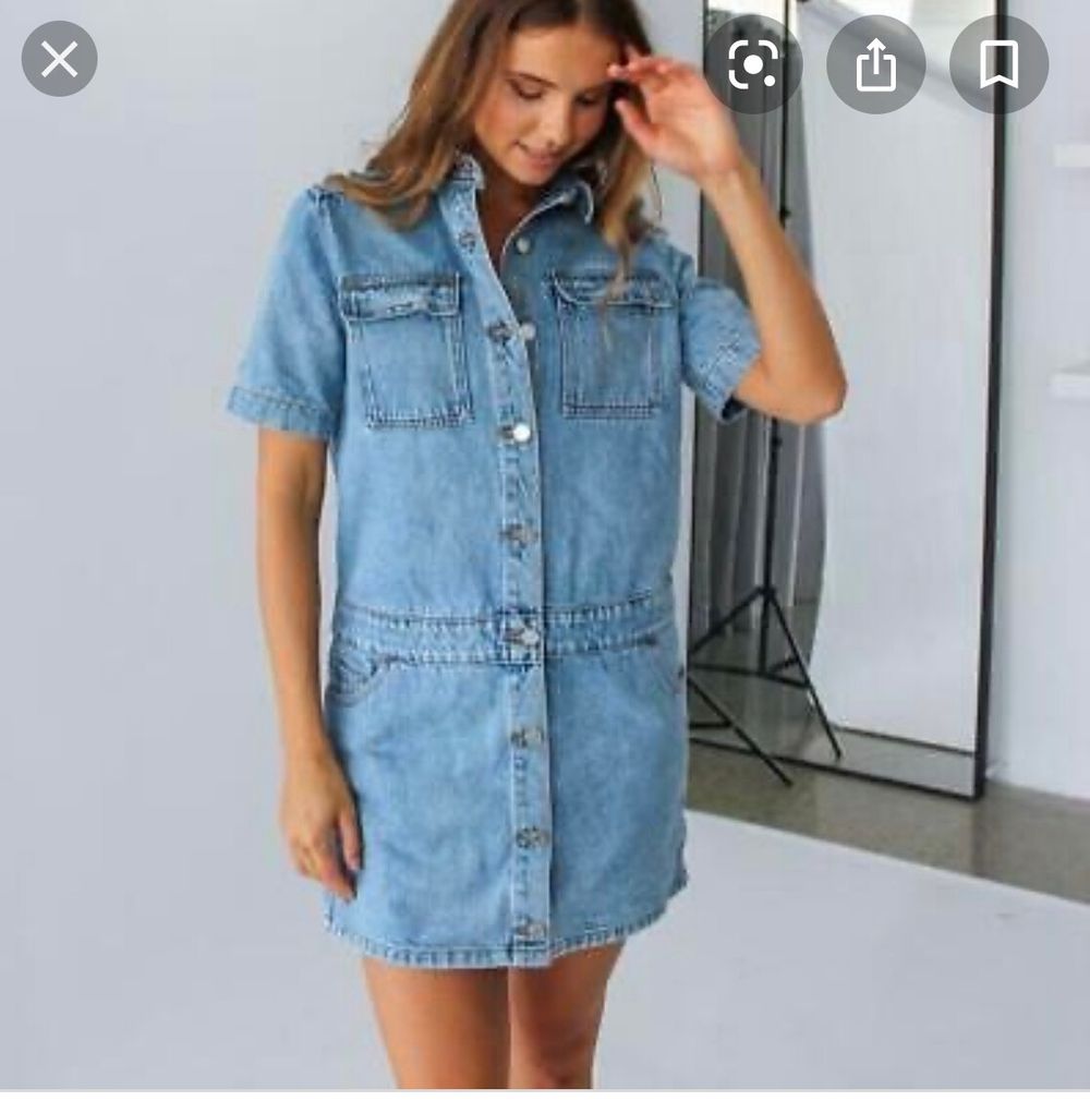 camilla and marc denim dress COMMENT LOVE for the link!!! Whether youre chasing sunshine or embracing the chill, the Camilla and Marc Cascadia Denim Mini Dress does both For warm-weather, keep it as is. For colder days, add
