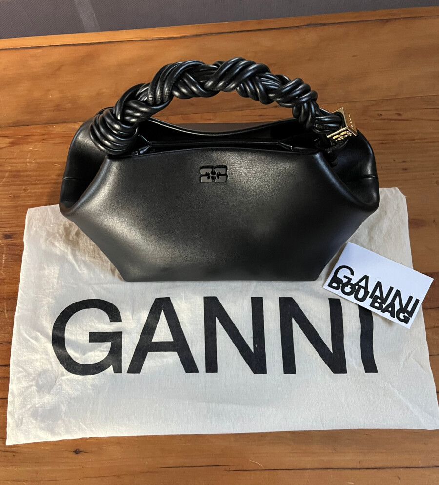 GANNI Classic Black Bou Bag