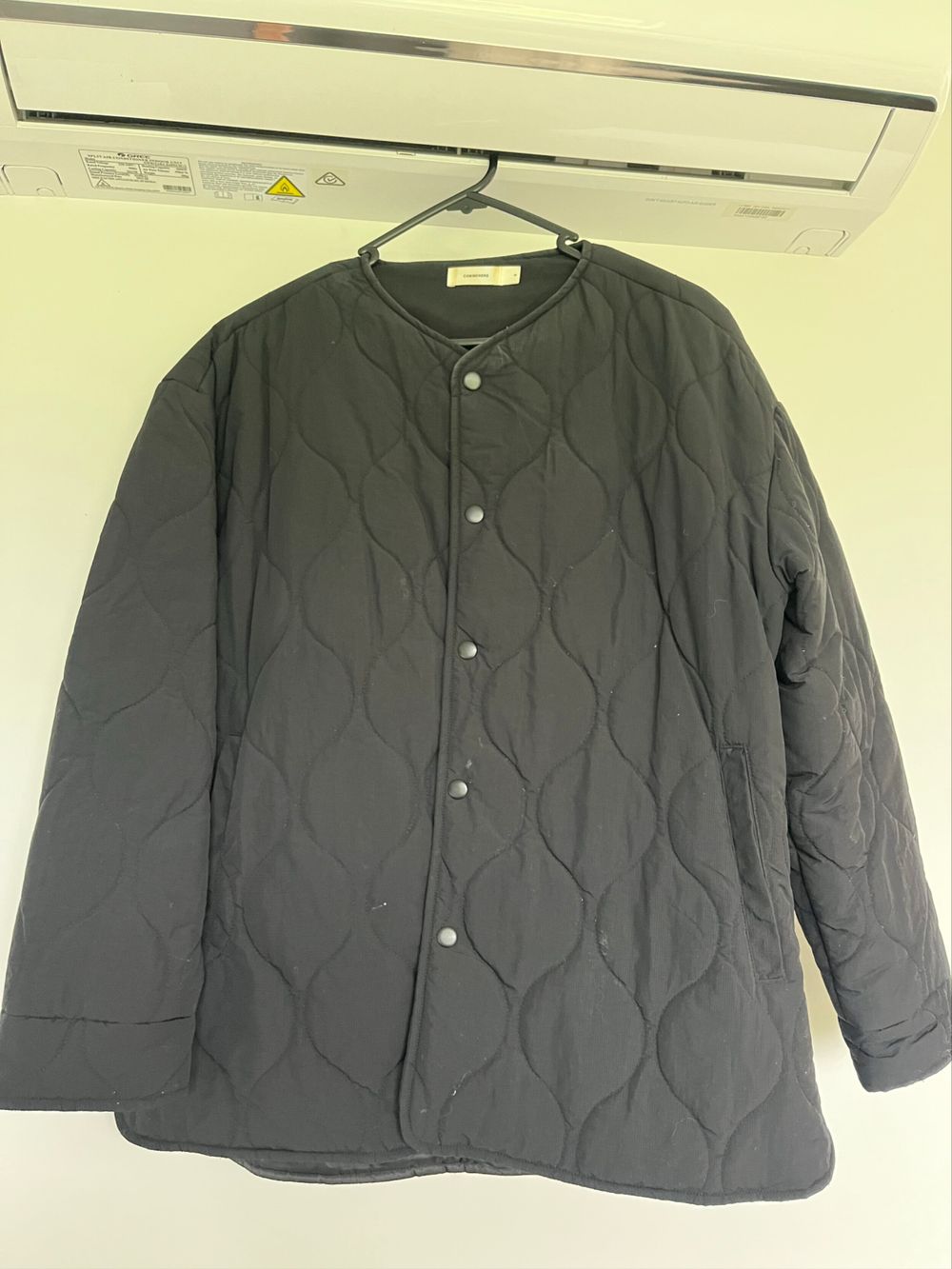 Commoners Black Quilted Jacket