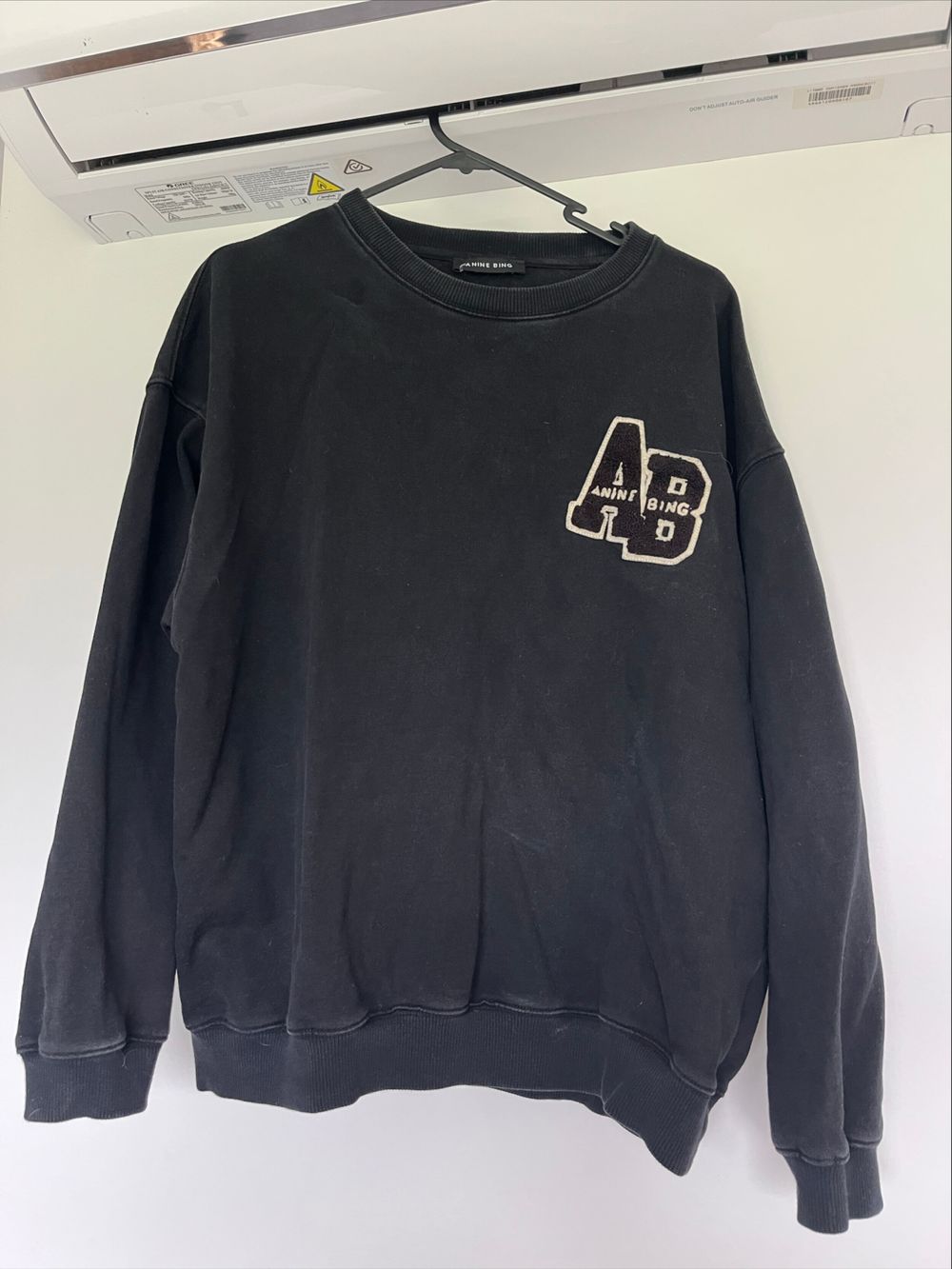 Anine Bing Black Sweatshirt