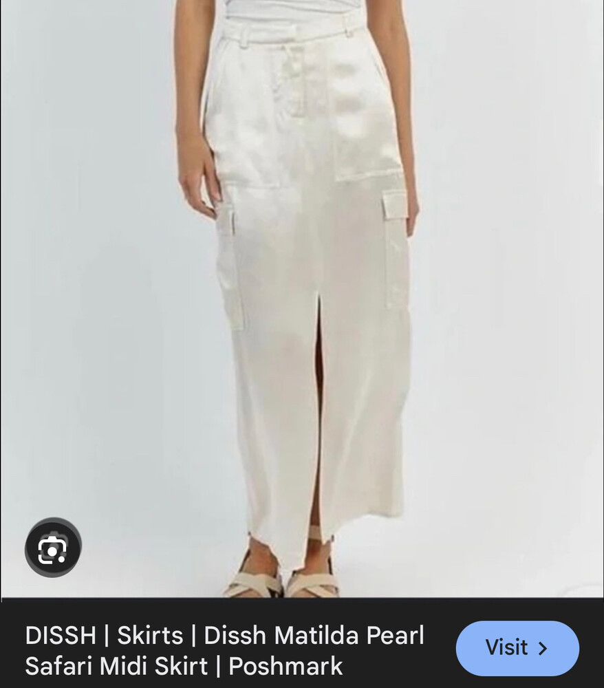 Dissh Satin Skirt
