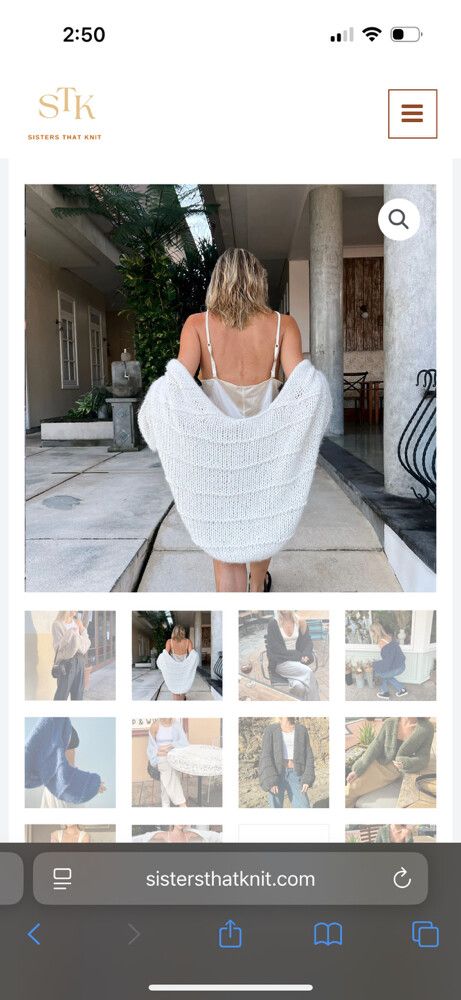 Sisters that Knit Alpaca Wool Cardigan