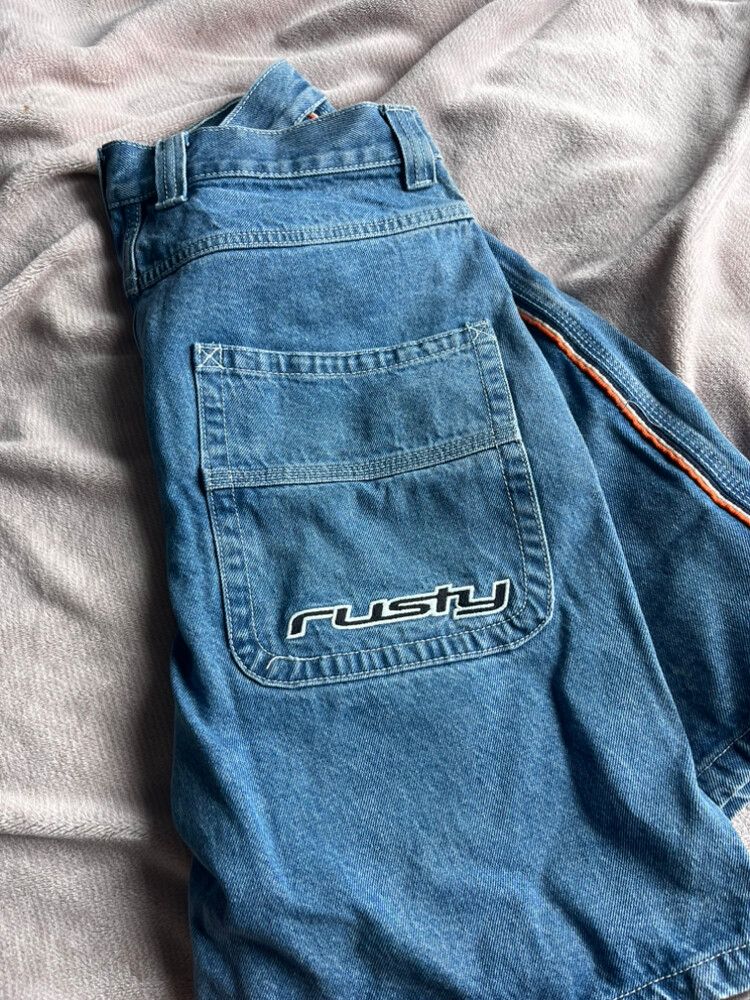 Rusty Blue Denim Jorts Size 8