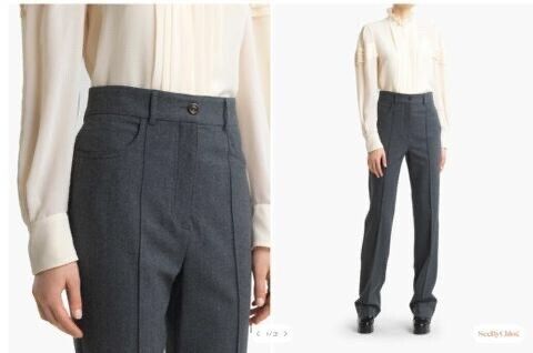 Grey Wool Pants