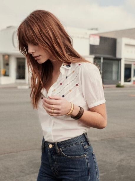 Sezane Estelle shirt sz 44