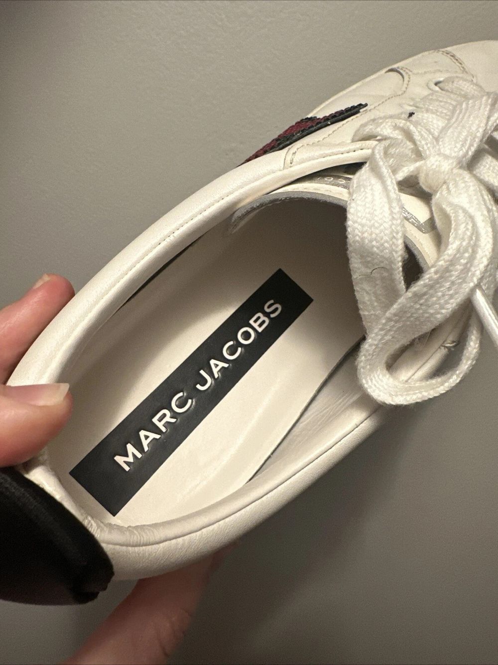 MARC JACOBS Love Empire Sneakers Size 40 / 9 💖 Crystal Embellished | RRP $349