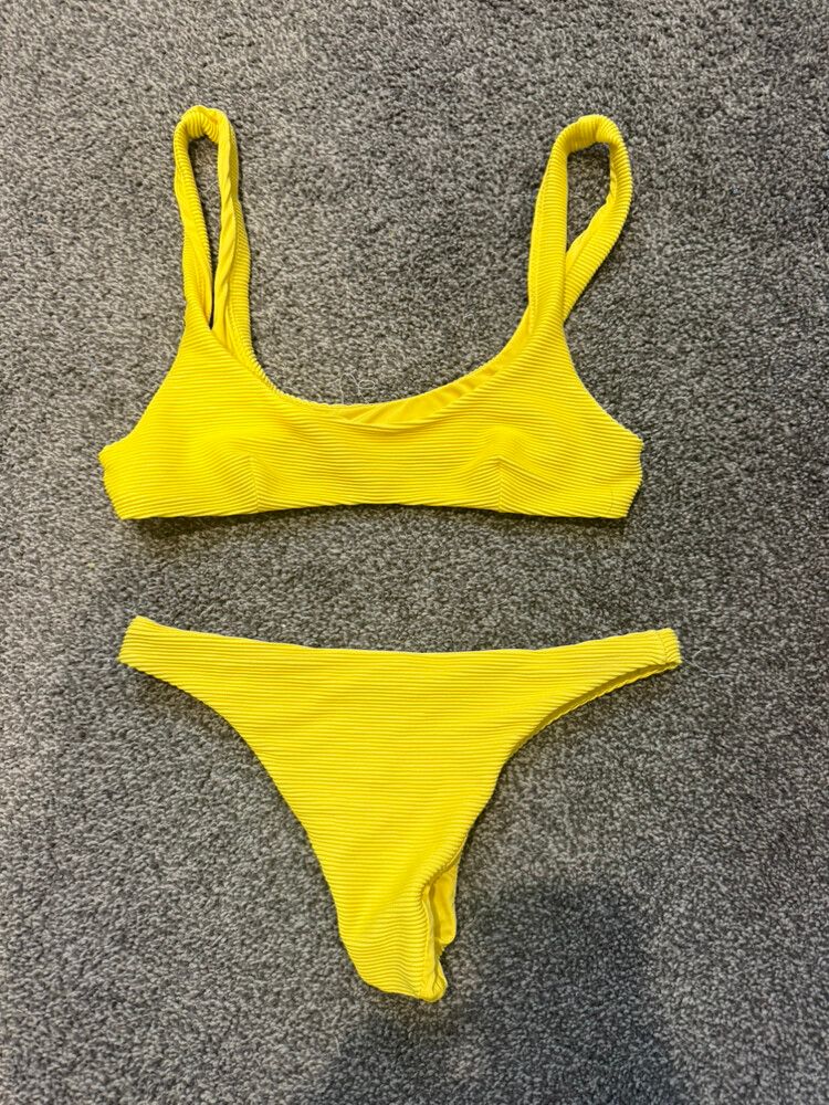 It’s Now Cool Thong Bikini Set