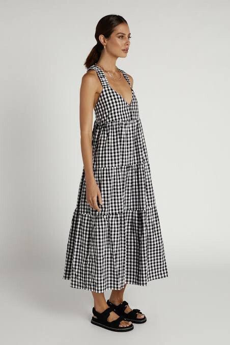 in my mouth black dresses genre Sue Knit Maxi Dress in Black By DISSH