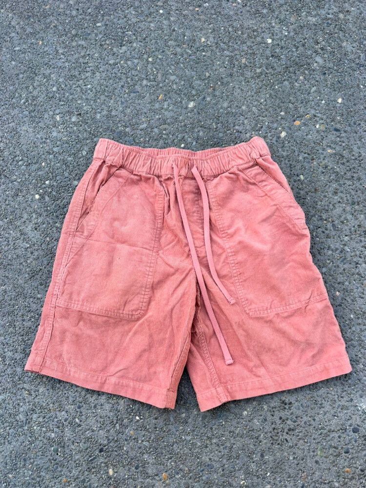 Finisterre Pink Corduroy Shorts