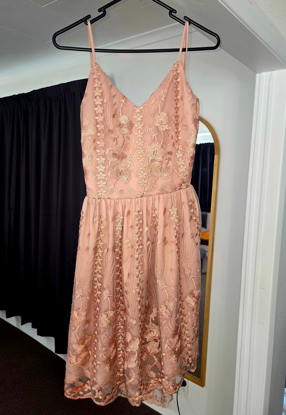 knee length dresses for ladies Two Sisters Giselle Dress - Mustard