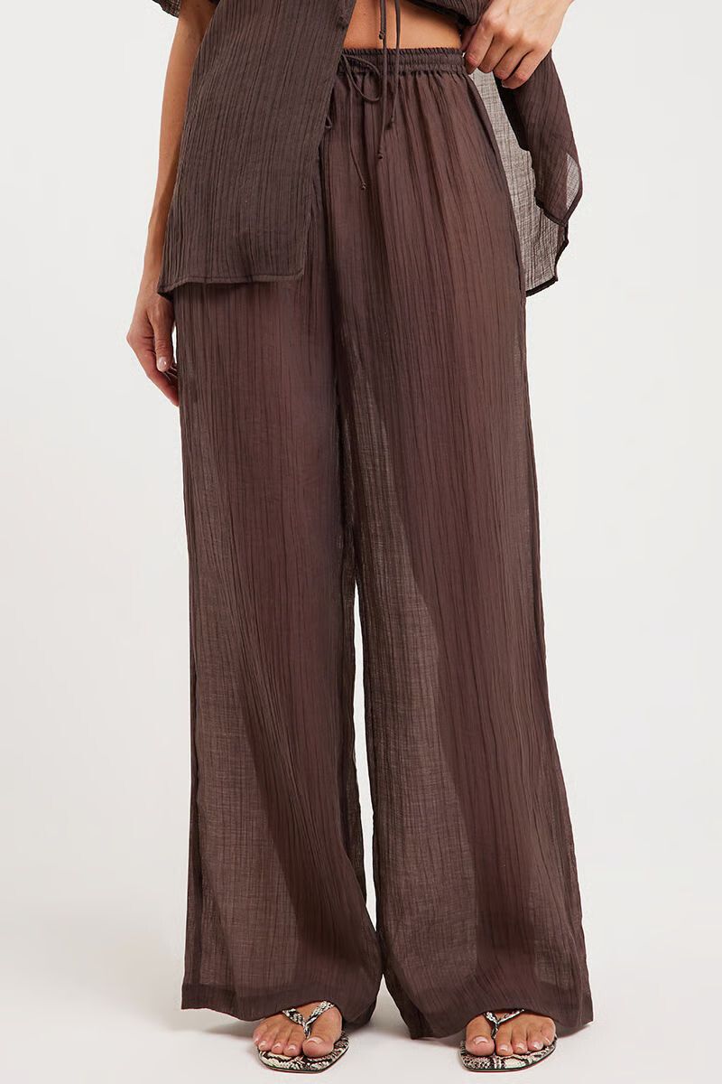 Nude Lucy Maxx Pants - Chocolate / Brown