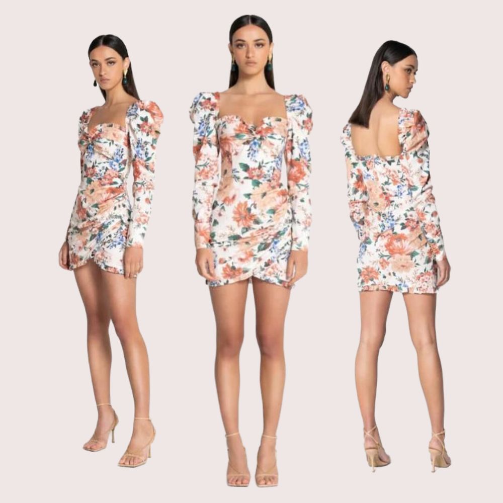 Dolce Dress in Botanical Print