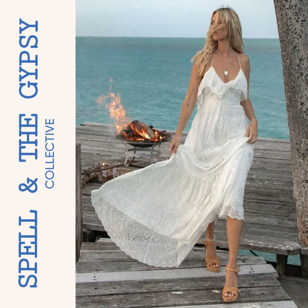 Spell and the Gypsy Collective Novella Gown size Small  White