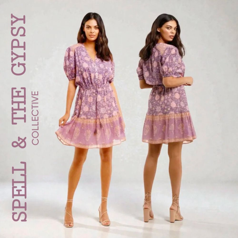 SPELL Love Story Play dress size XS