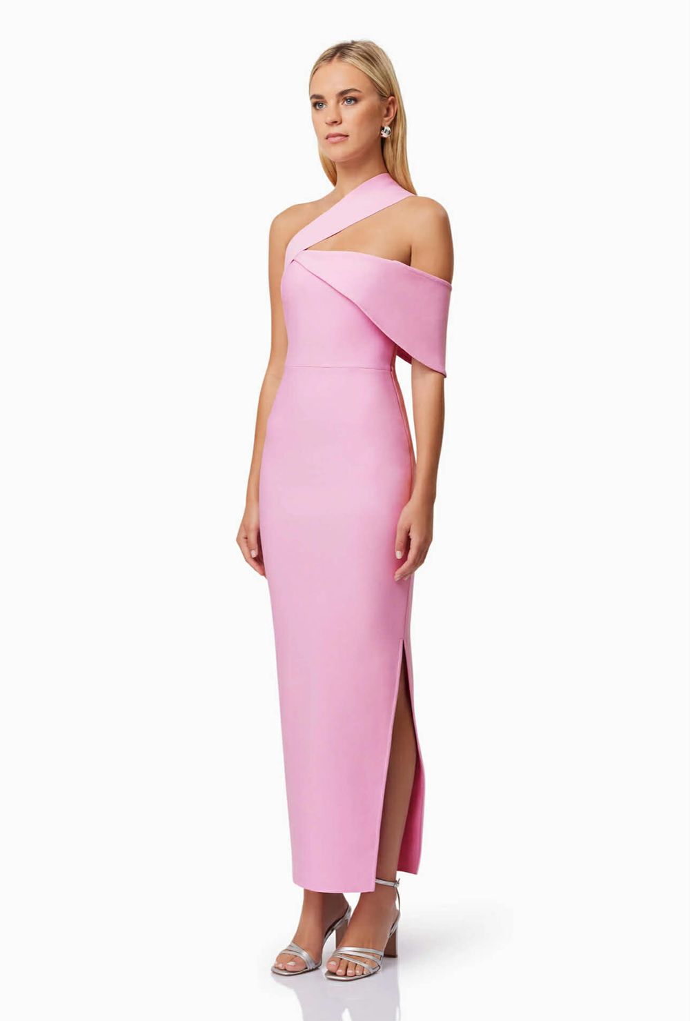 ELLIATT Riley Bandage Maxi Dress XL Candy Pink