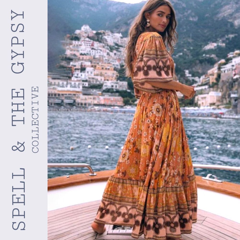 Spell & the Gypsy Buttercup Gown Sunrise size L