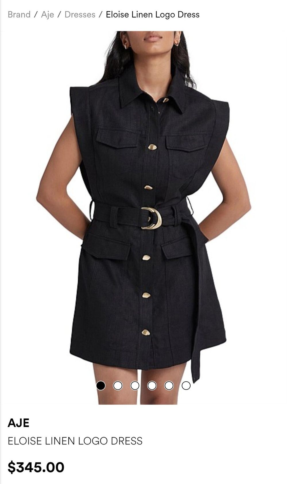 Aje - Eloise Dress on Designer Wardrobe Aje - Eloise Dress on Designer Wardrobe