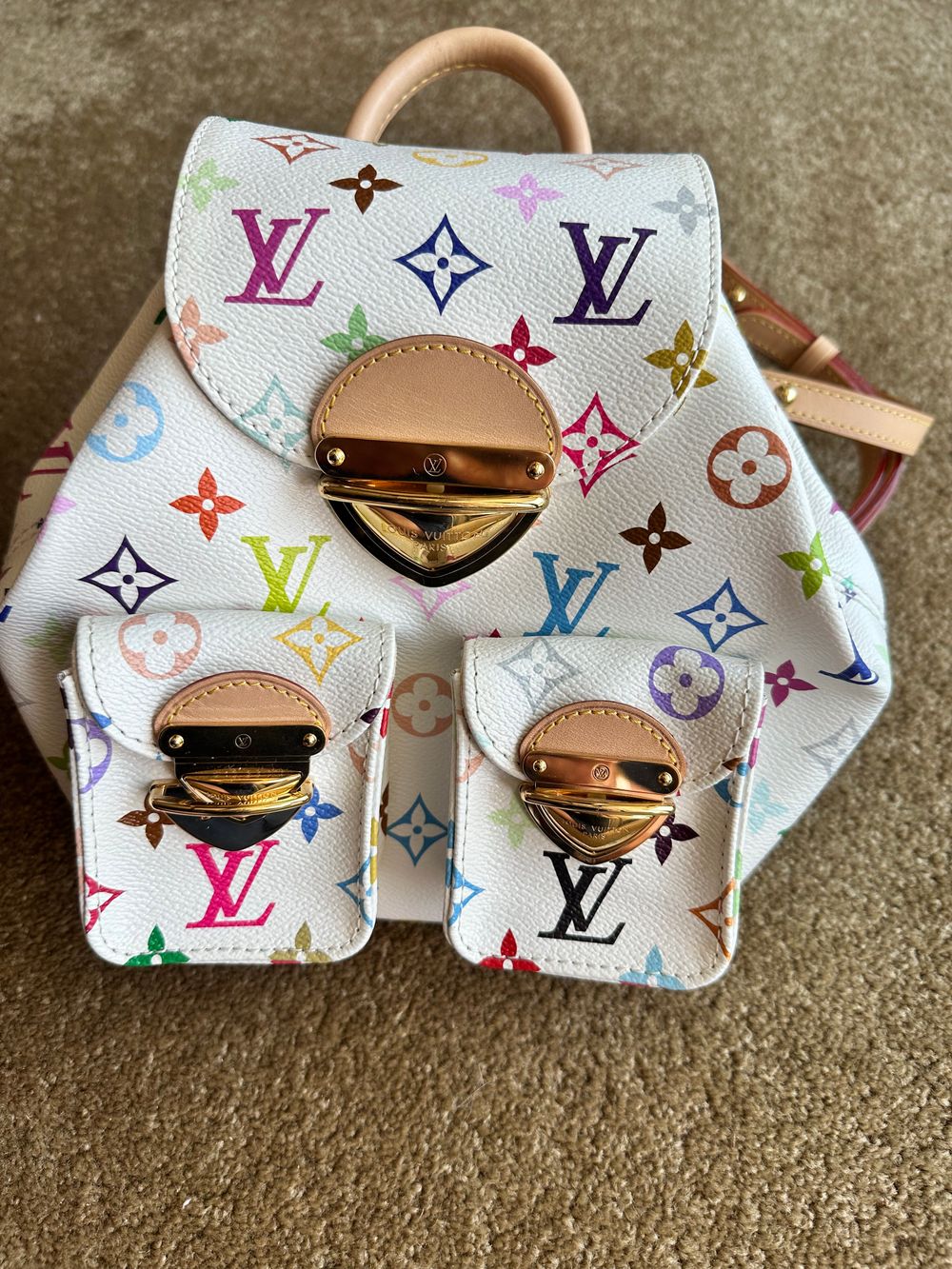 Limited Edition Louis Vuitton Takashi Murakami Venice Backpack