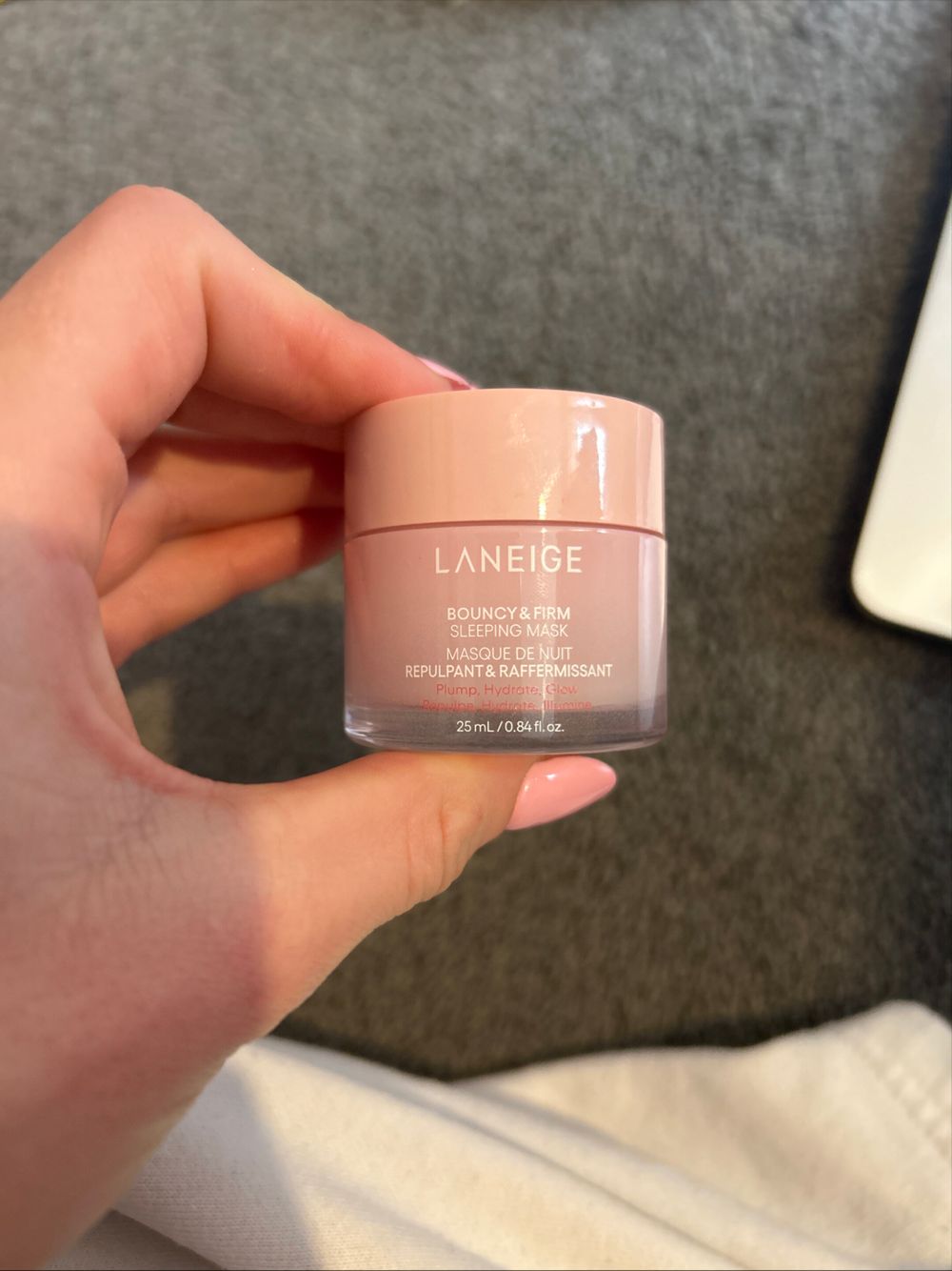 laneige bouncy and firm sleeping mask