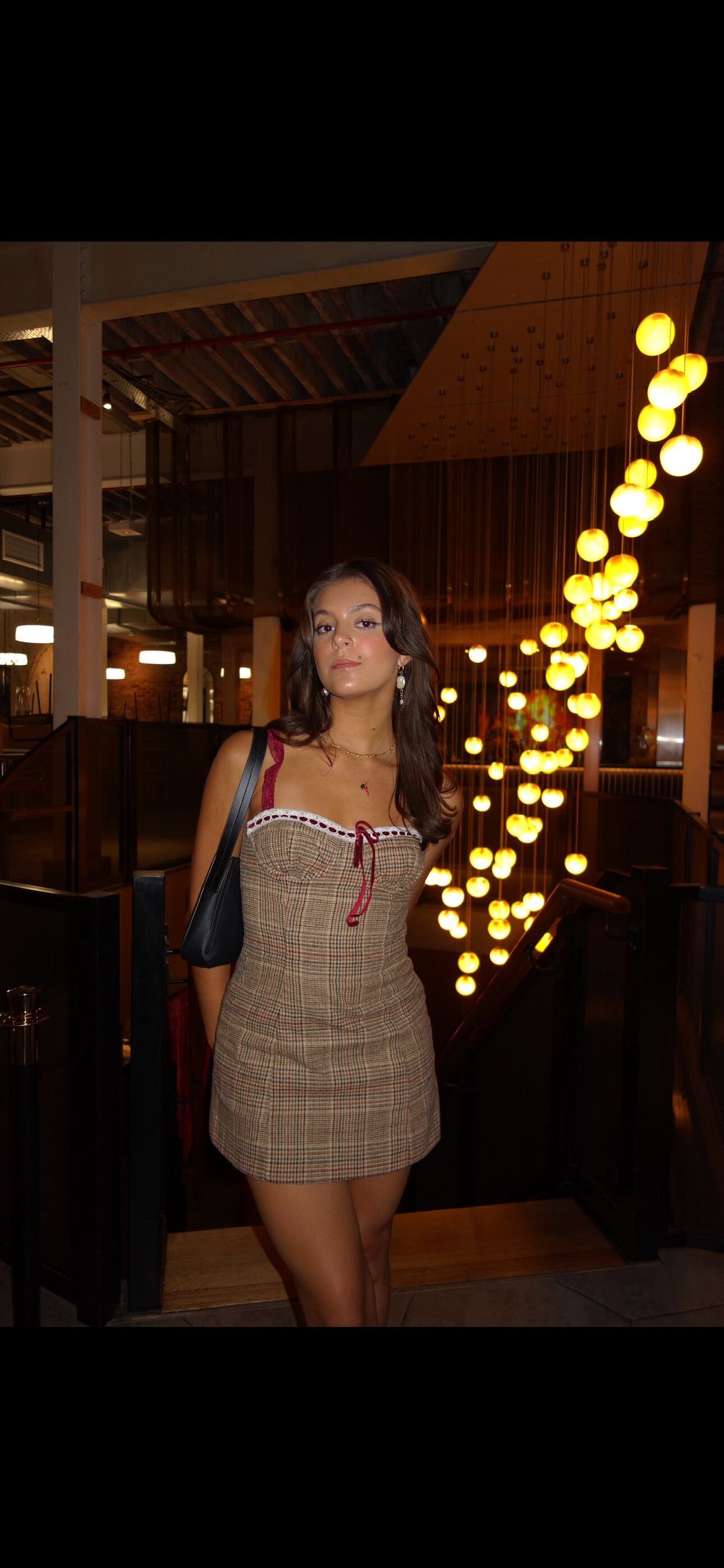 With Jean Mini Dress