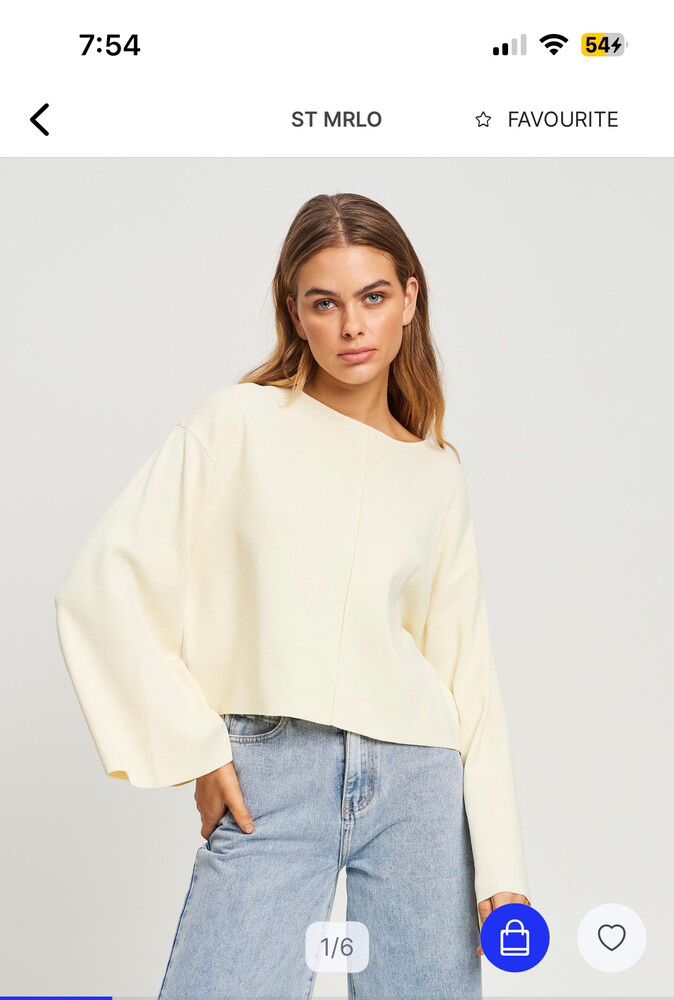 st Mrlo cream jumper