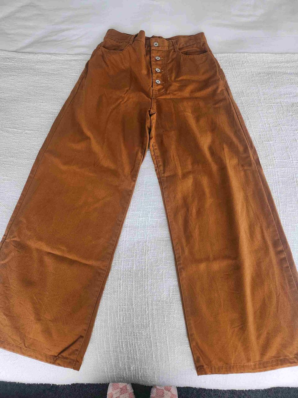 Kowtow Brown Wide Leg Pants