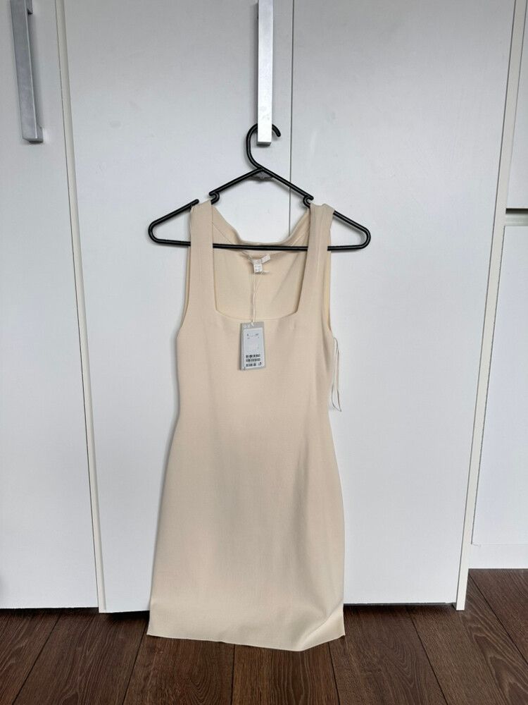cos beige dress COS 
