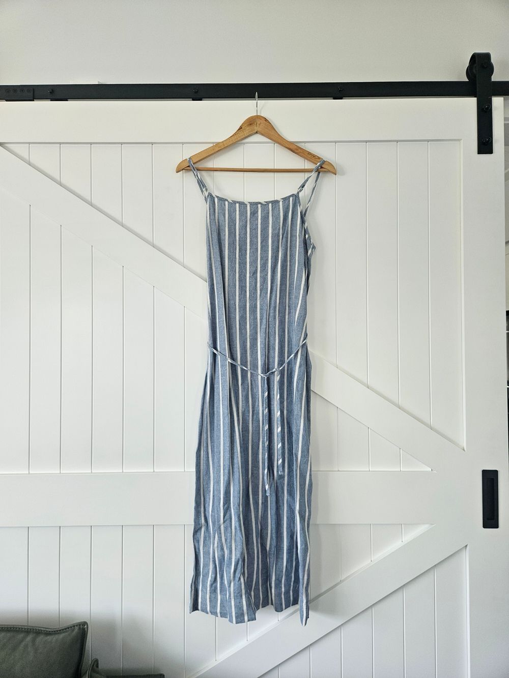 Commoners Linen Slip Dress