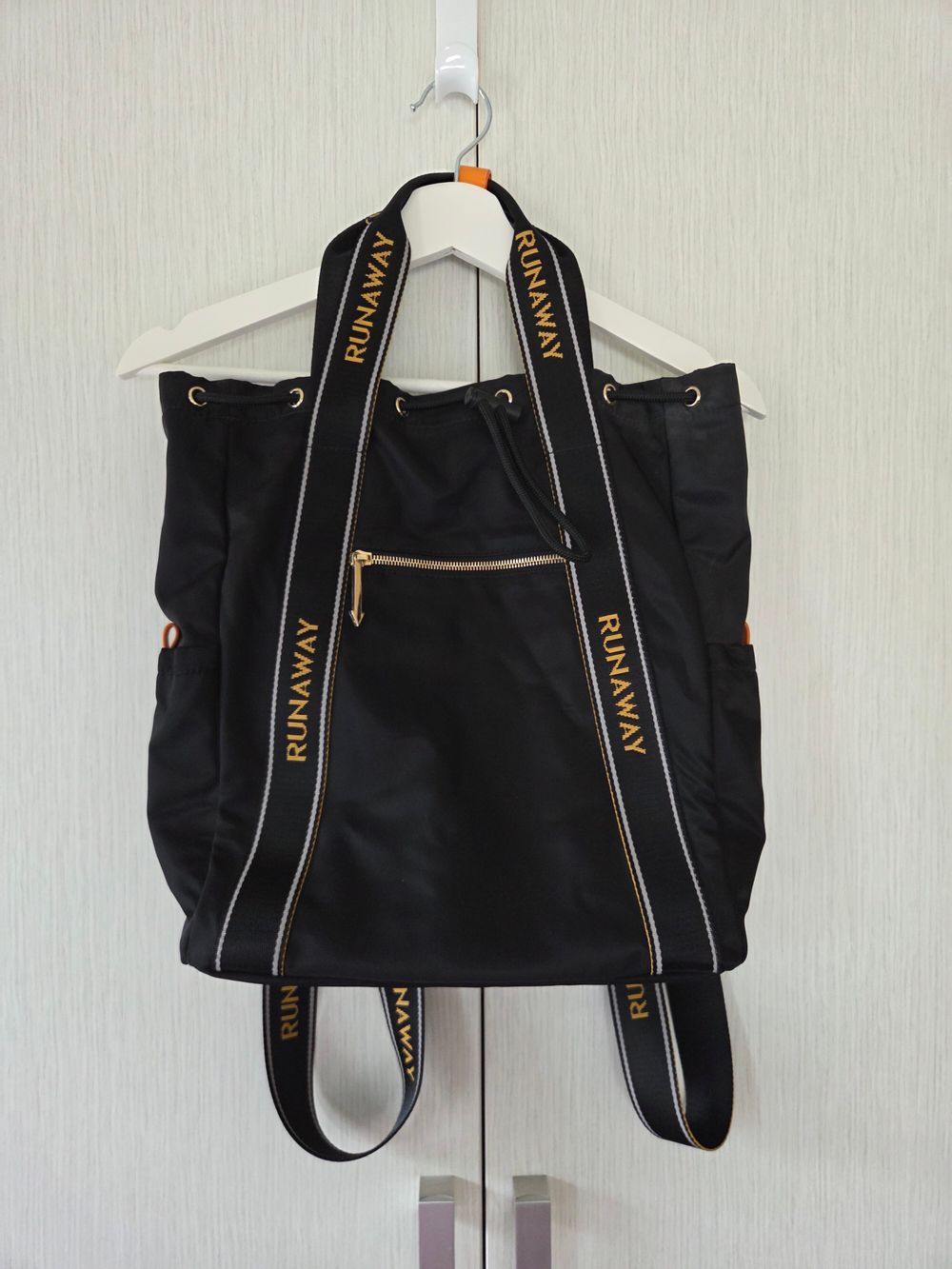 Karen Walker Runaway Black Tote / Backpack