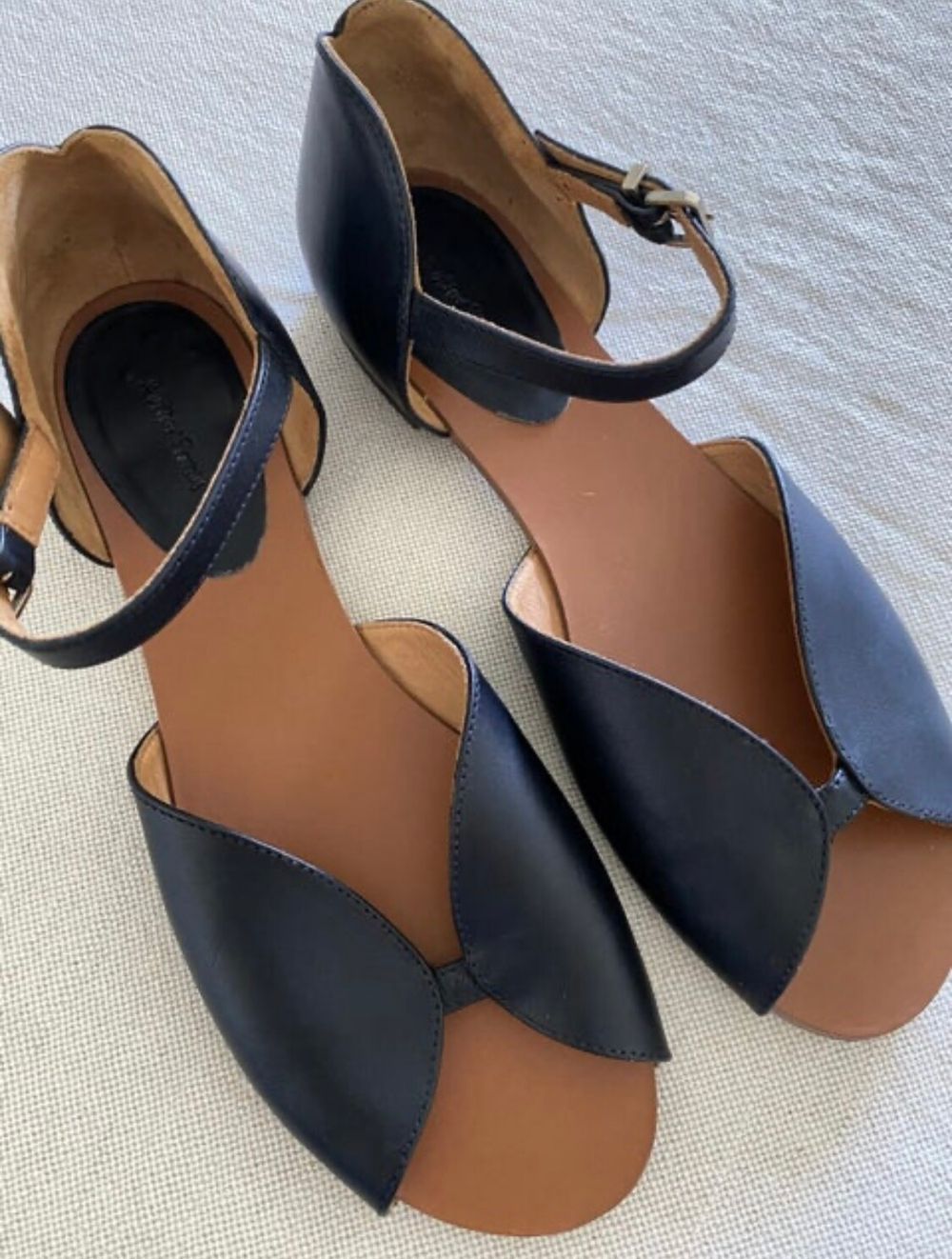 And Other Stories leather sandal/ flats