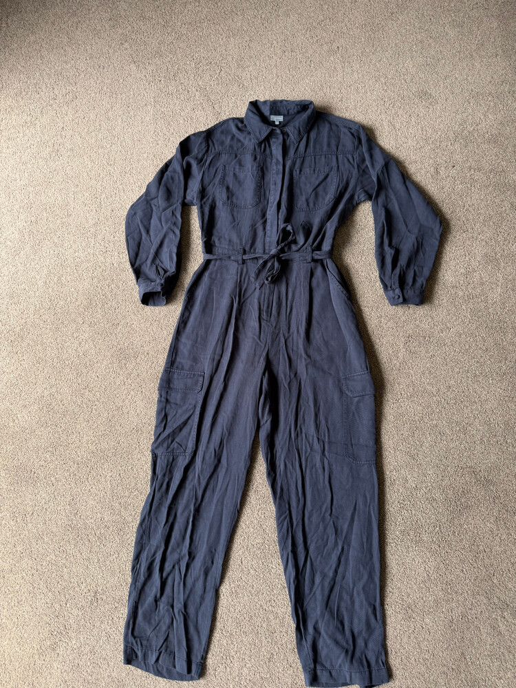 Oliver Bonas Navy Jumpsuit