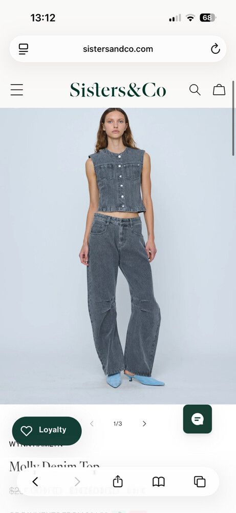 Wynn Hamlyn Grey Jeans