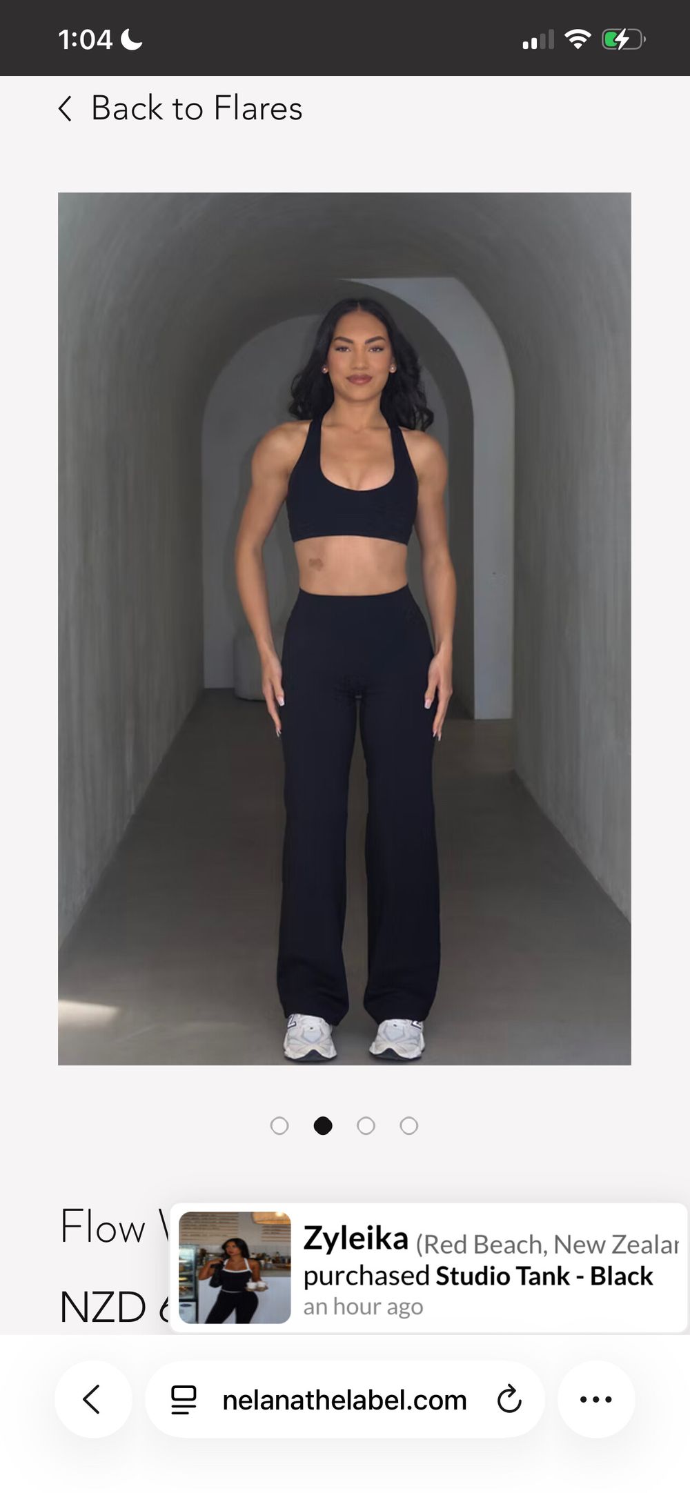 flow flare leggings