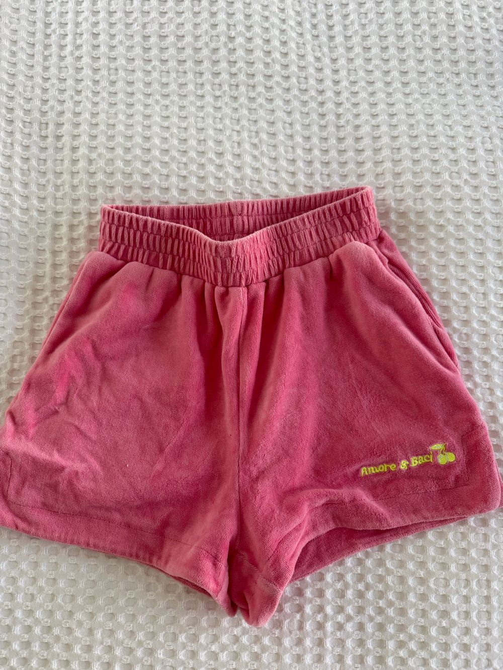 Amore & Baci Pink Shorts