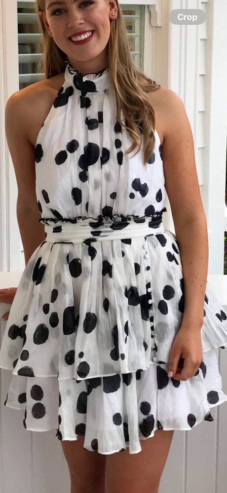 Aje Santa Fe mini dress spotty