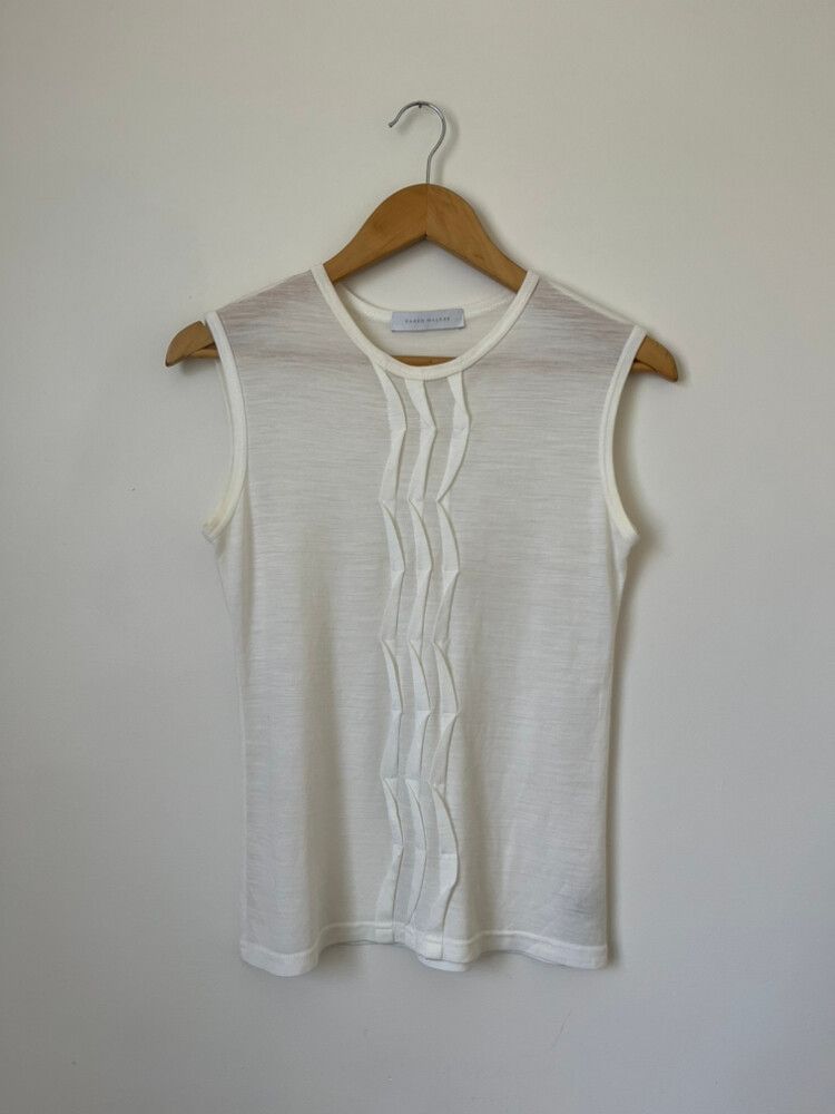 Karen Walker Cream Top