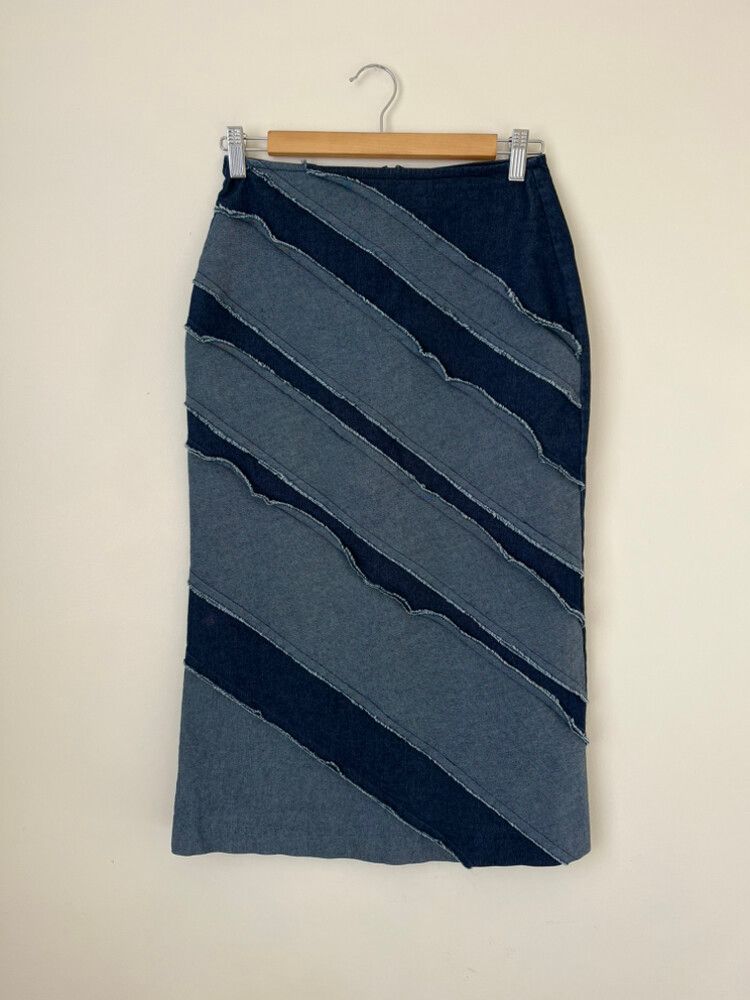 Funky Denim Skirt