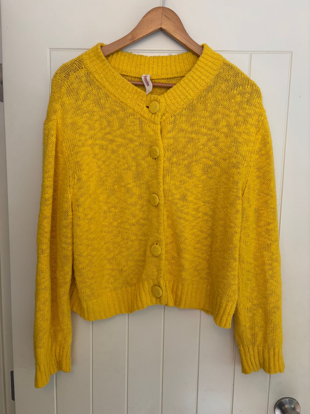 Yellow Cardigan by Sylvester