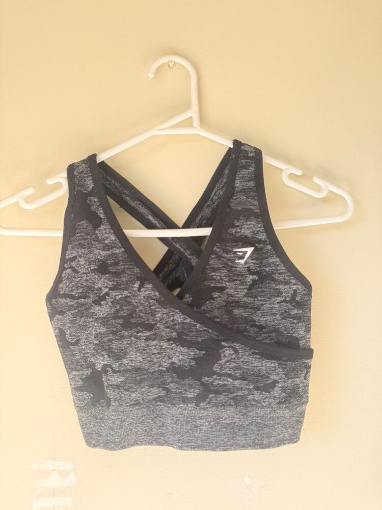 Gymshark original camo bra