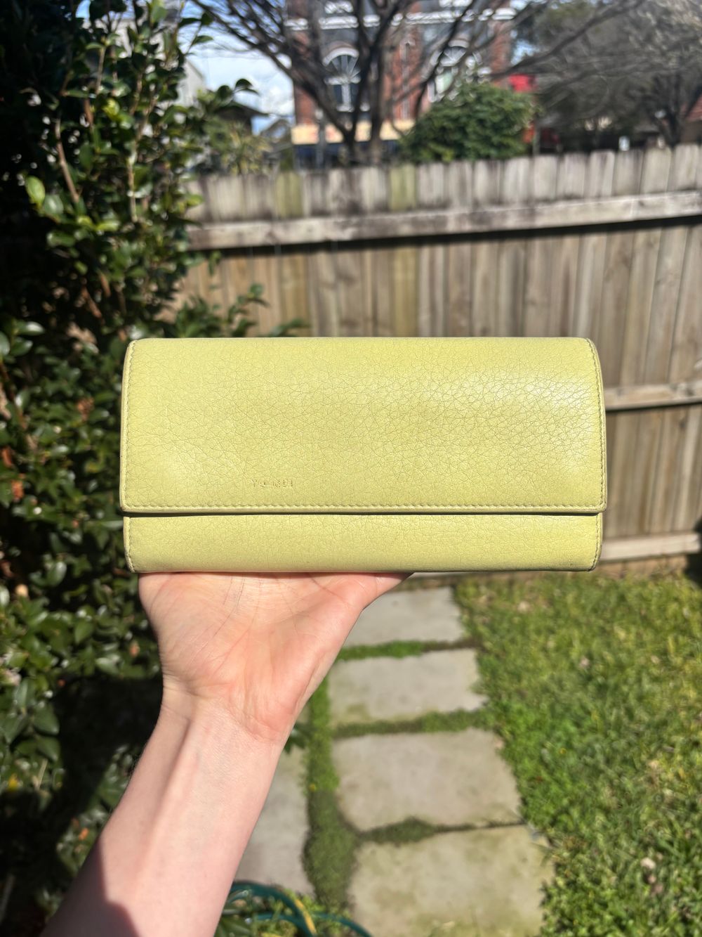 Yu Mei Sebastian Wallet- Sea Mist