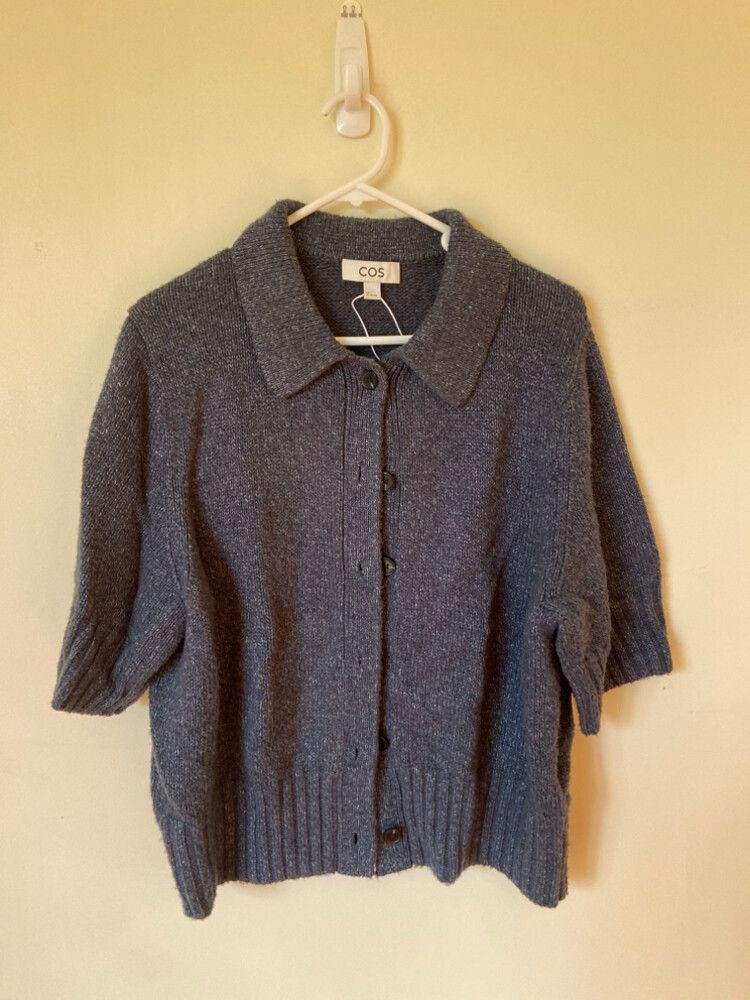 COS Blue Cardigan